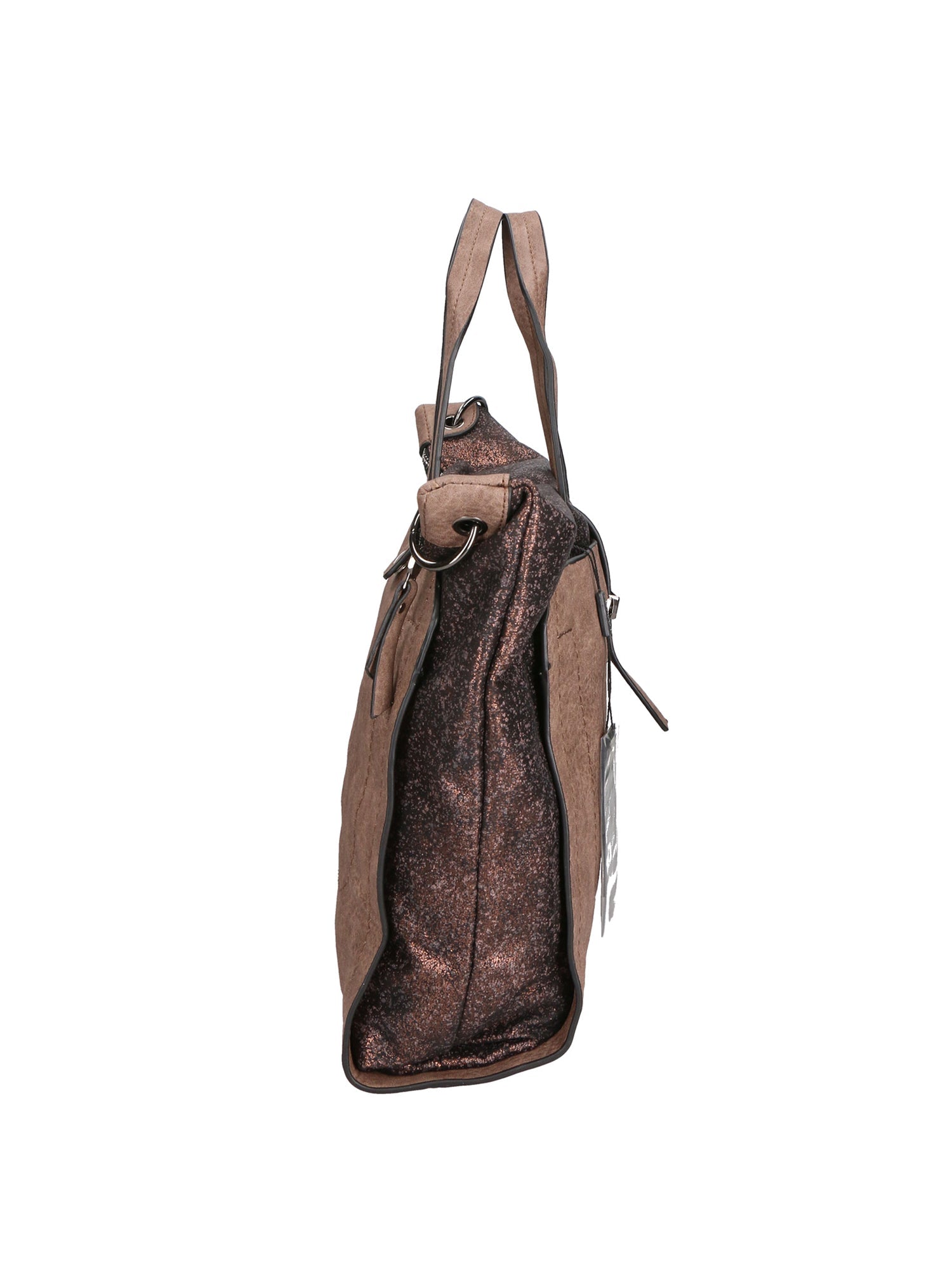 Rosella Borsa a mano da donna Ecopelle LK0245-FANGO Chiara Ferretti