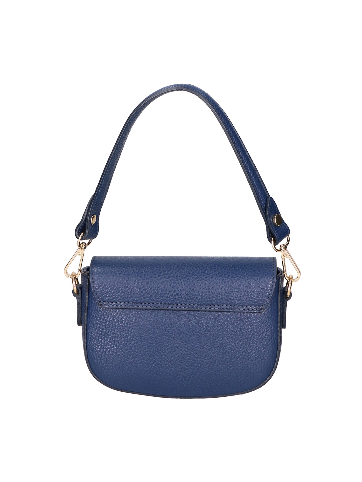 Viktoria Borsa a spalla da donna Vera pelle 06526-D24 BLU JEANS Chiara Ferretti