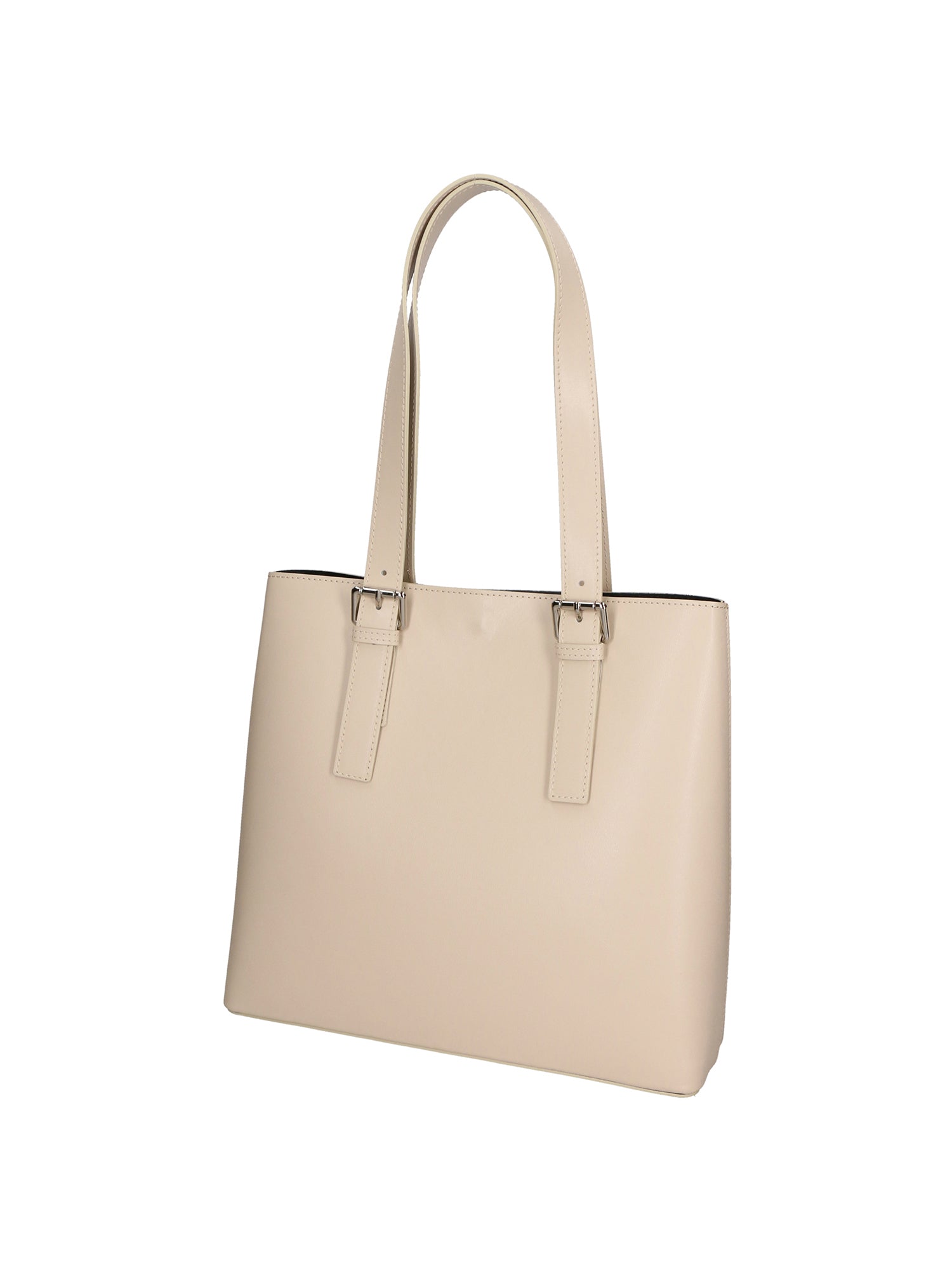 Germana Borsa a spalla da donna 100% pelle 05924-B37 LATTE Chiara Ferretti