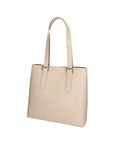 Germana Borsa a spalla da donna 100% pelle 05924-B37 LATTE Chiara Ferretti