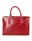 Fabrizia Borsa a mano da donna Vera pelle 9047-ROSSO RED Chiara Ferretti