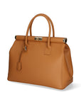 Aleria Borsa a mano da donna Vera pelle 8005-D44 CUOIO Chiara Ferretti