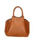 Vincenza Borsa a mano da donna Vera pelle 06898-D17 CUOIO Chiara Ferretti