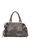 Elara Borsa a spalla da donna Vera pelle 06090-042 GRIGIO SCURO Chiara Ferretti