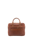 Borsa a mano unisex in vera pelle Made in Italy 4318-MARRONE Alessia Firenze