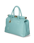 Aleria Borsa a mano da donna Vera pelle 8005-D80 ACQUA Chiara Ferretti