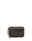 Pochette da donna in vera pelle Made in Italy 4414-NERO Alessia Firenze