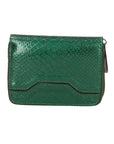 Nohemi Portafoglio donna vera pelle Zip 524072-VERDE GREEN Chiara Ferretti