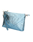 Giorgia Damen-Clutch aus echtem Leder, hergestellt in Italien, 19 x 27 x 2 cm
