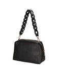 Livia Borsa a spalla da donna Vera pelle 06443-NERO Chiara Ferretti