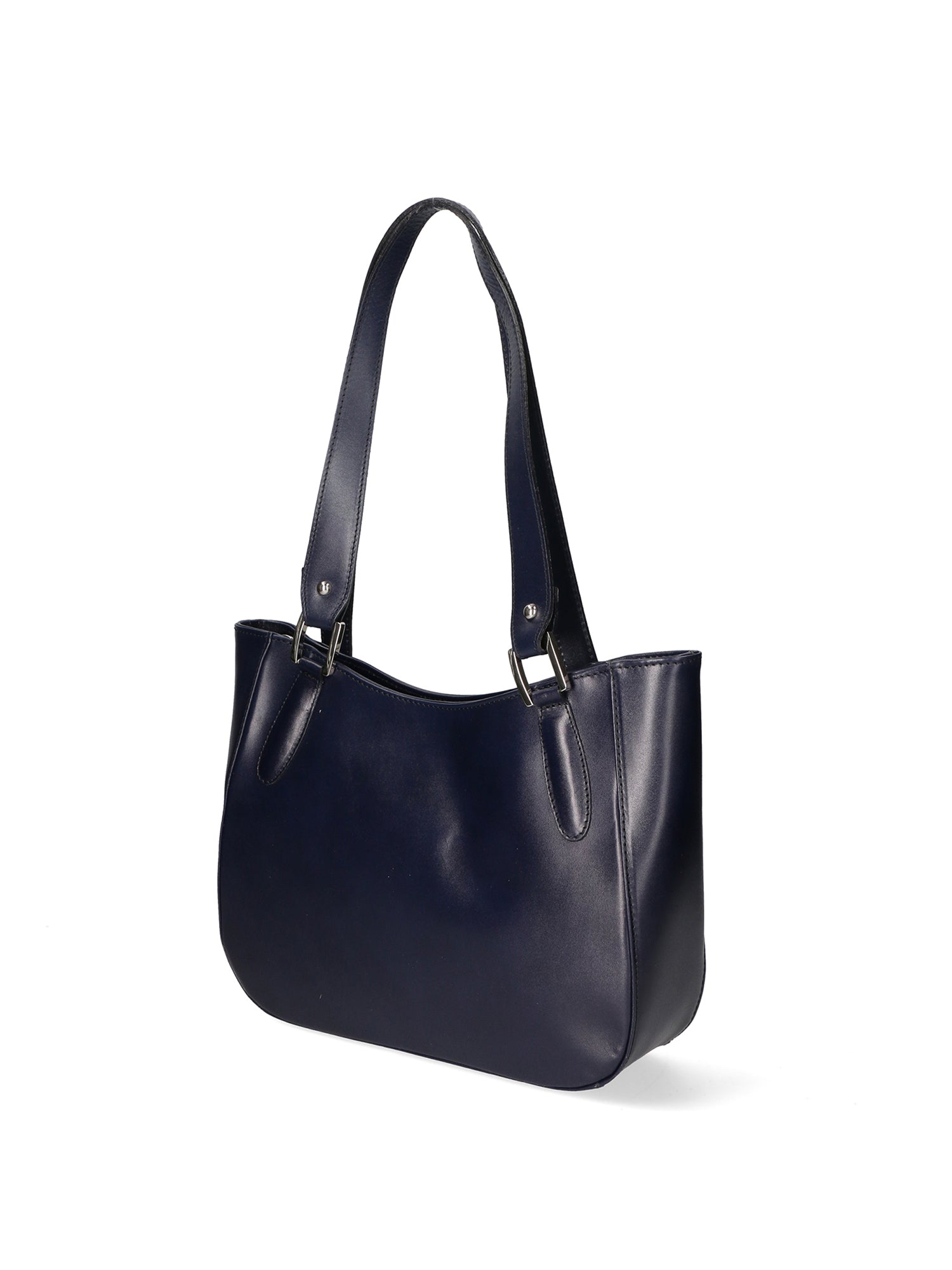 Eva Borsa a spalla da donna Vera pelle 9024-BLU DARK BLUE Chiara Ferretti