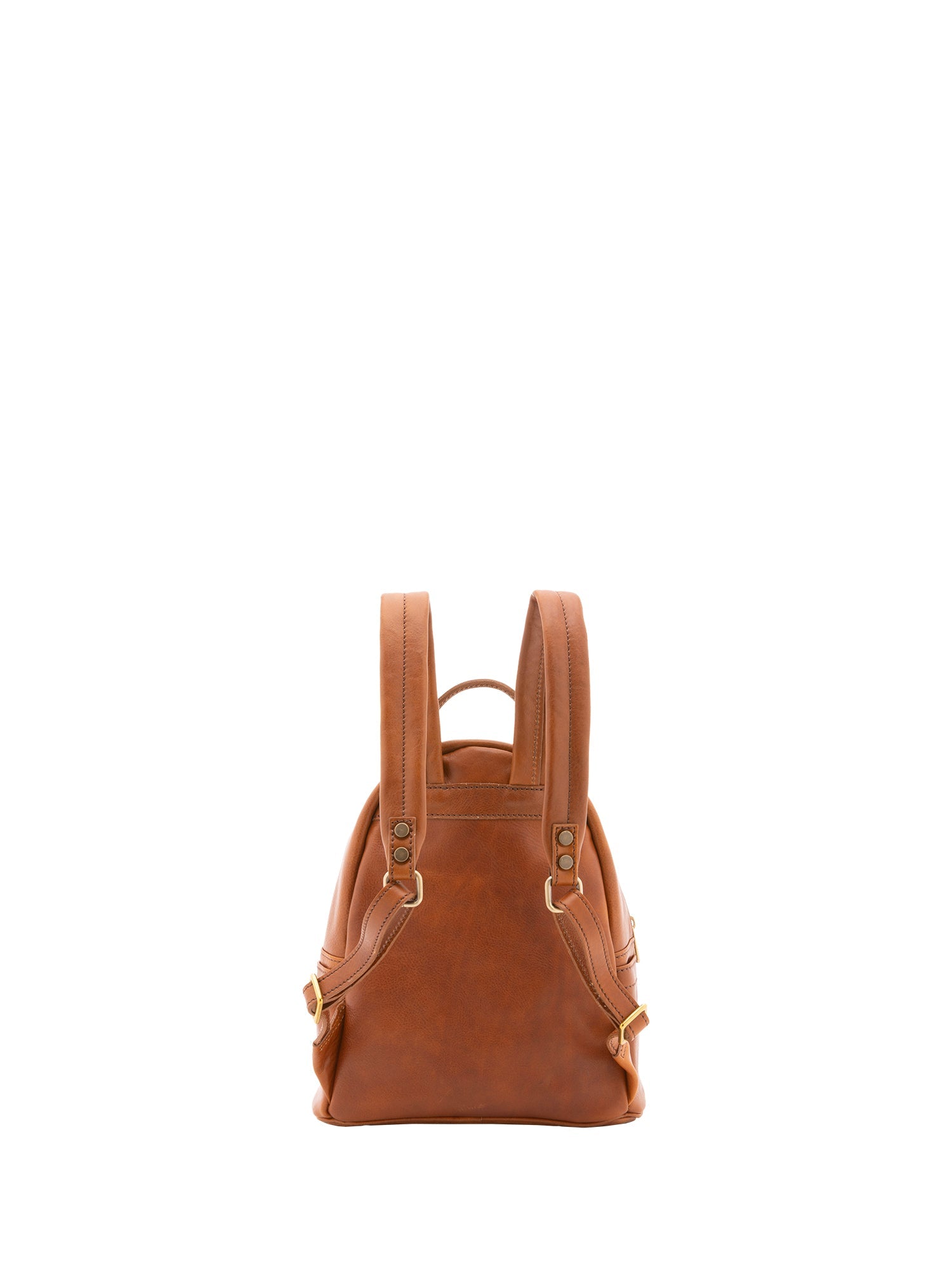 Zaino unisex in vera pelle 100% cotone 4460-MIELE Alessia Firenze