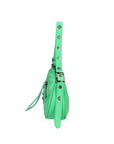 Galatea Borsa a spalla da donna Vera pelle 05708-D100 VERDE Chiara Ferretti