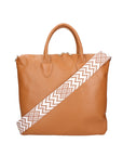 Ginny Borsa a spalla da donna Vera pelle 05981-D44 CUOIO COGNAC Chiara Ferretti