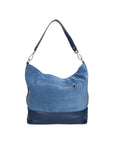 Graziana Borsa a spalla da donna Vera pelle 05960-25 BLU JEANS 24 BLU JEANS Chiara Ferretti