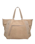 Borsa a Mano in Vera Pelle Cappuccino Chiara Ferretti