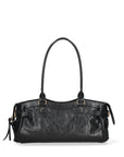 Borsa a Mano in Vera Pelle Nero