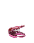 Borsa a Tracolla in Pvc Fuxia
