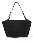 Borsa a Spalla in Vera Pelle Nero Chiara Ferretti