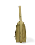 Borsa a Mano in Vera Pelle Verde