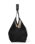 Borsa a Spalla in Vera Pelle Nero