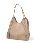 Borsa a Spalla in Vera Pelle Cappuccino