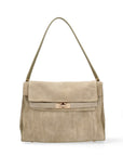 Borsa a Mano in Vera Pelle Verde Chiara Ferretti
