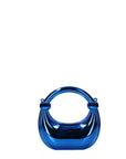 Borsa a Tracolla in Pvc Blu Chiara Ferretti
