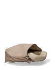 Borsa a Mano in Vera Pelle Cappuccino