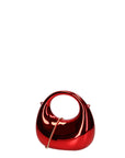 Borsa a Tracolla in Pvc Rosso