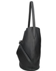 Borsa a Mano in Vera Pelle Nero