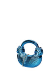 Borsa a Tracolla in Pvc Blue Jeans