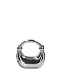 Borsa a Tracolla in Pvc Argento