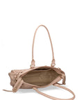 Borsa a Mano in Vera Pelle Nudo