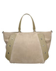 Borsa a Mano in Vera Pelle Verde