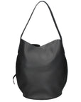 Borsa a Mano in Vera Pelle Nero