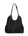Borsa a Spalla in Vera Pelle Nero