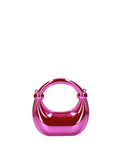 Borsa a Tracolla in Pvc Rosa