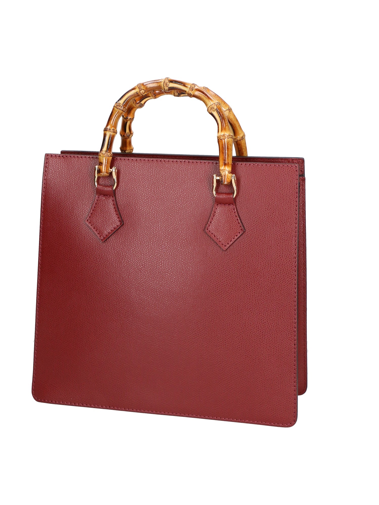 Lorenza Borsa a mano da donna Vera pelle 06524-P612 VINO Chiara Ferretti