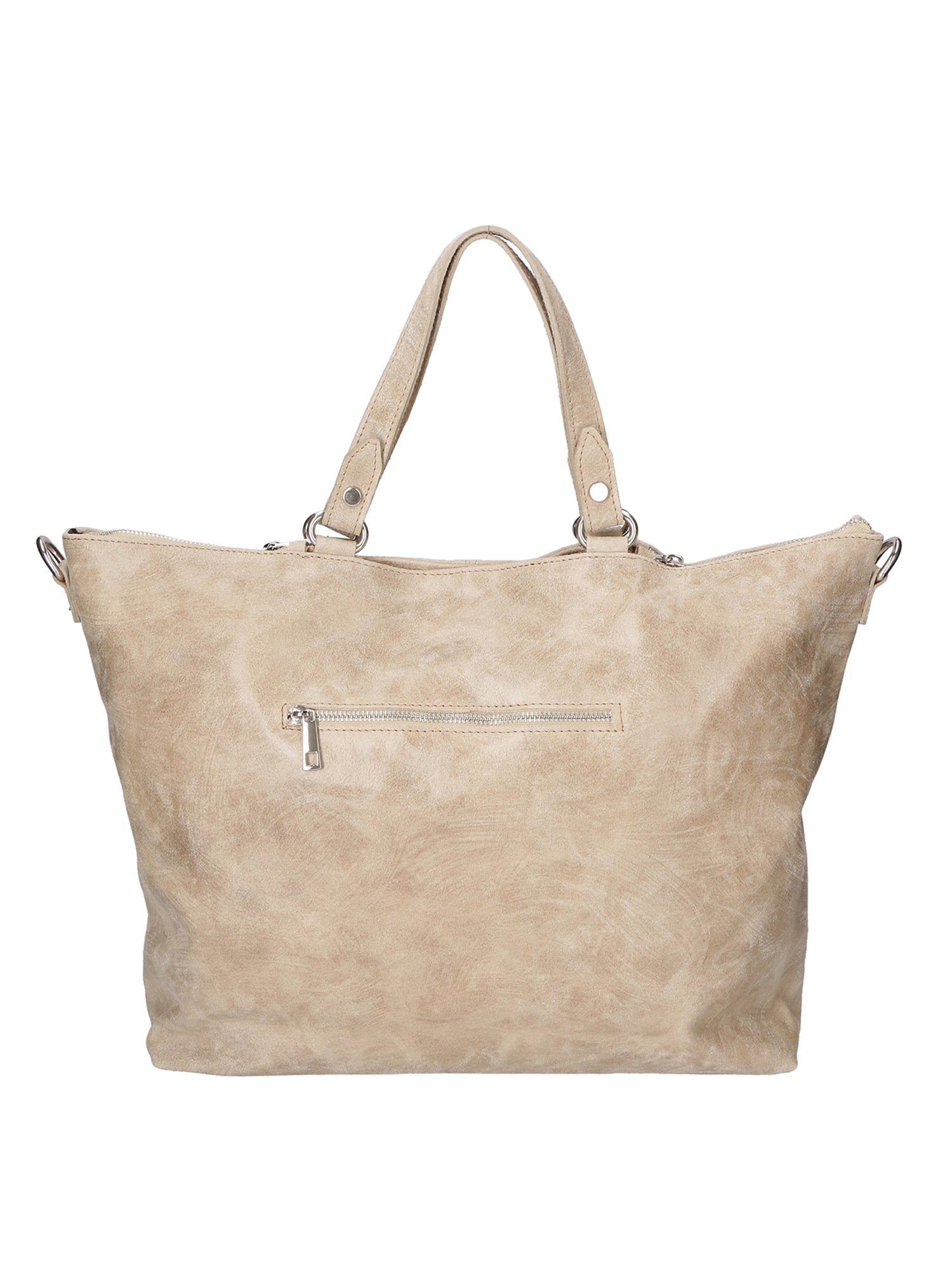 Elisamaria Borsa a spalla da donna Vera pelle 80055-TAUPE Chiara Ferretti