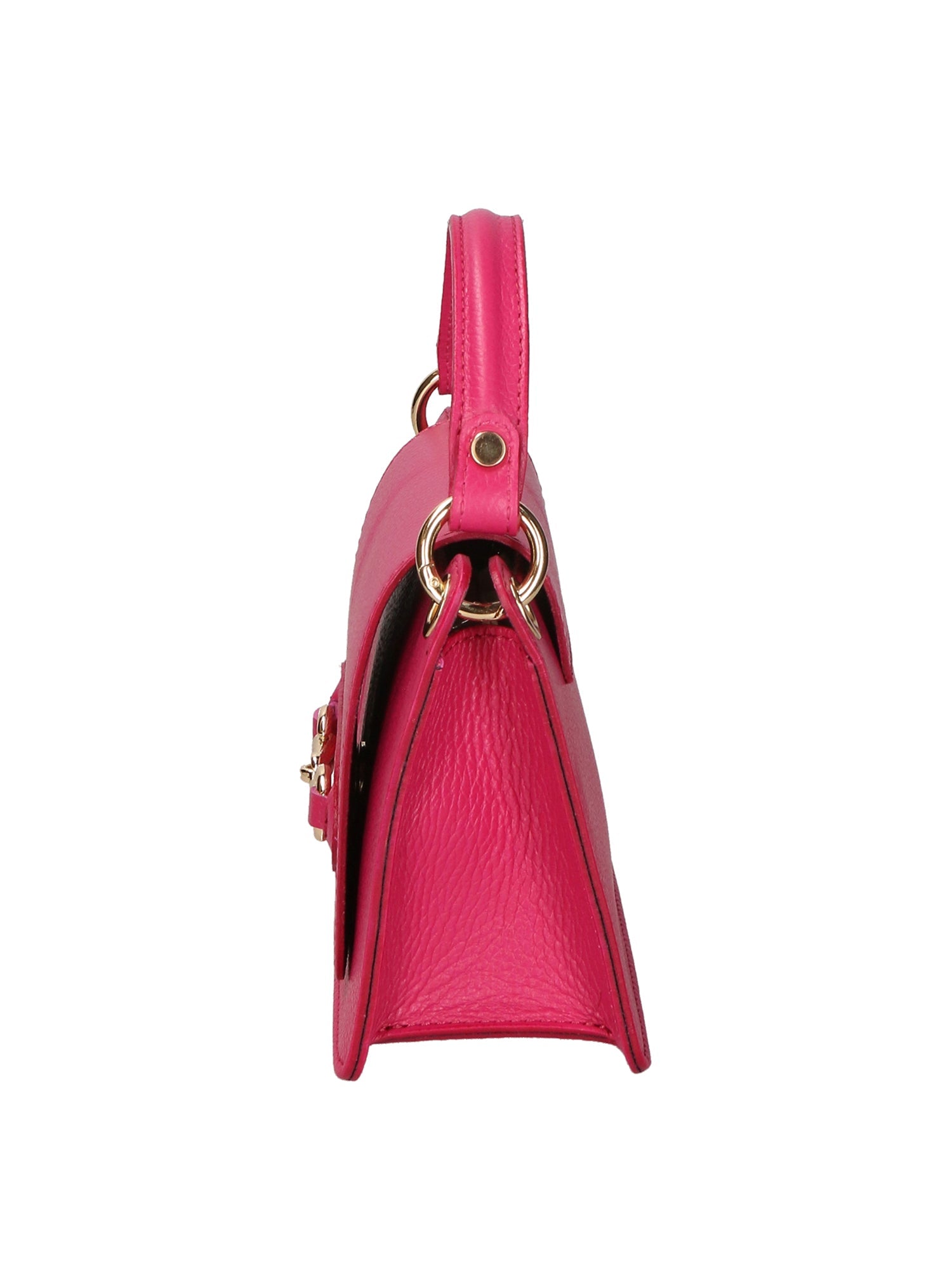 Greta Borsa a mano da donna Vera pelle 05896-C02 FUXIA Chiara Ferretti