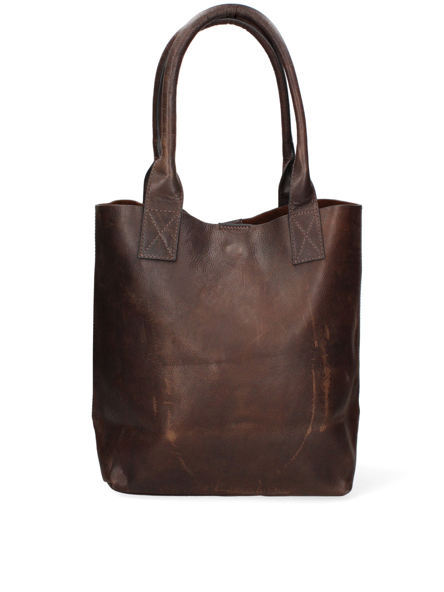Brunella Borsa a mano da donna 100% pelle 524807-D23 T.MORO Chiara Ferretti