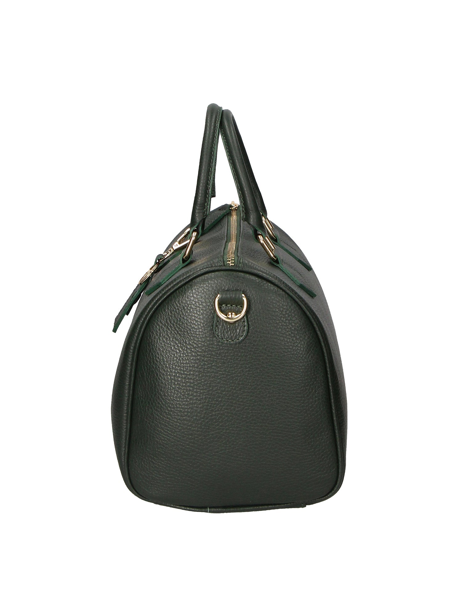 Aralia Borsa a bauletto da donna 100% pelle 5176-D14 VERDE SCURO DARK GREEN Chiara Ferretti