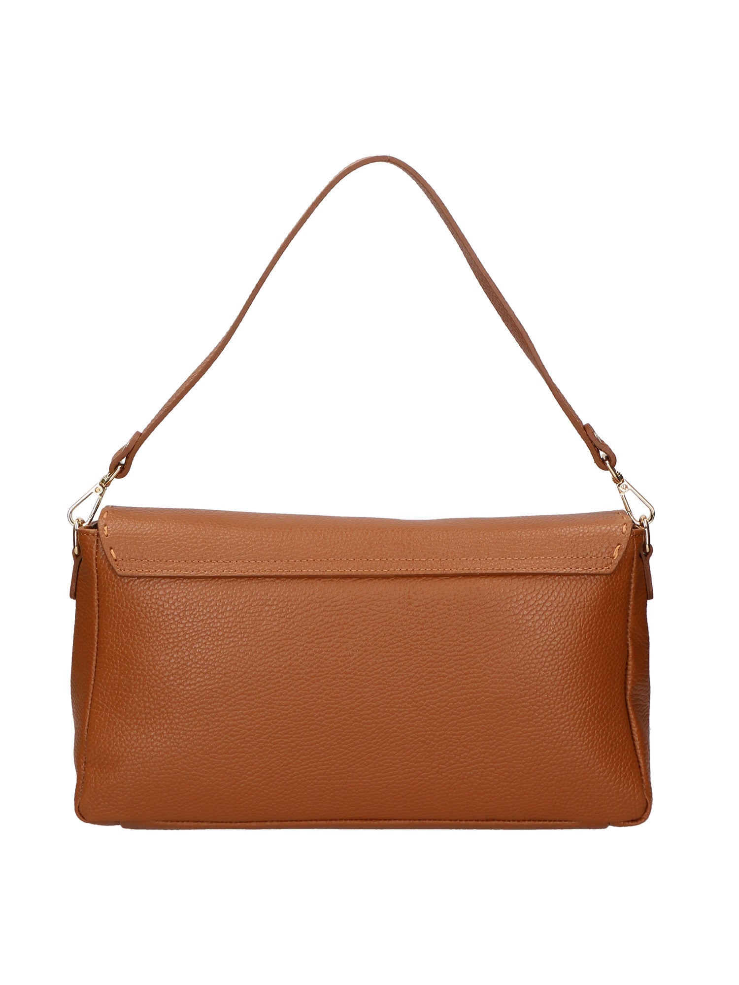 Walda Damen-Schultertasche aus echtem Leder, hergestellt in Italien, 34 x 17,5 x 10 cm