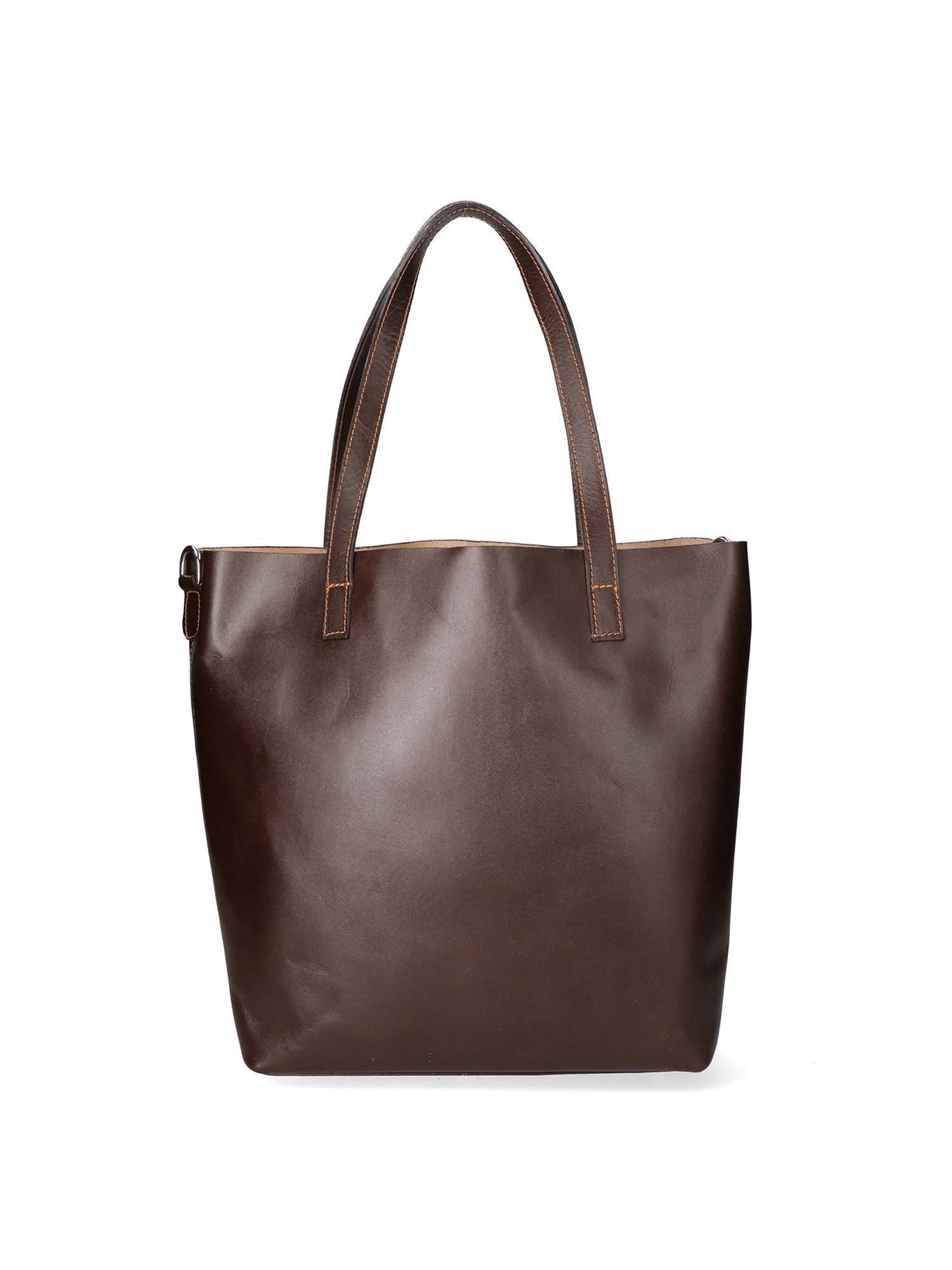 Esmeralda Borsa a mano da donna 100% pelle 9006-MARRONE BROWN Chiara Ferretti