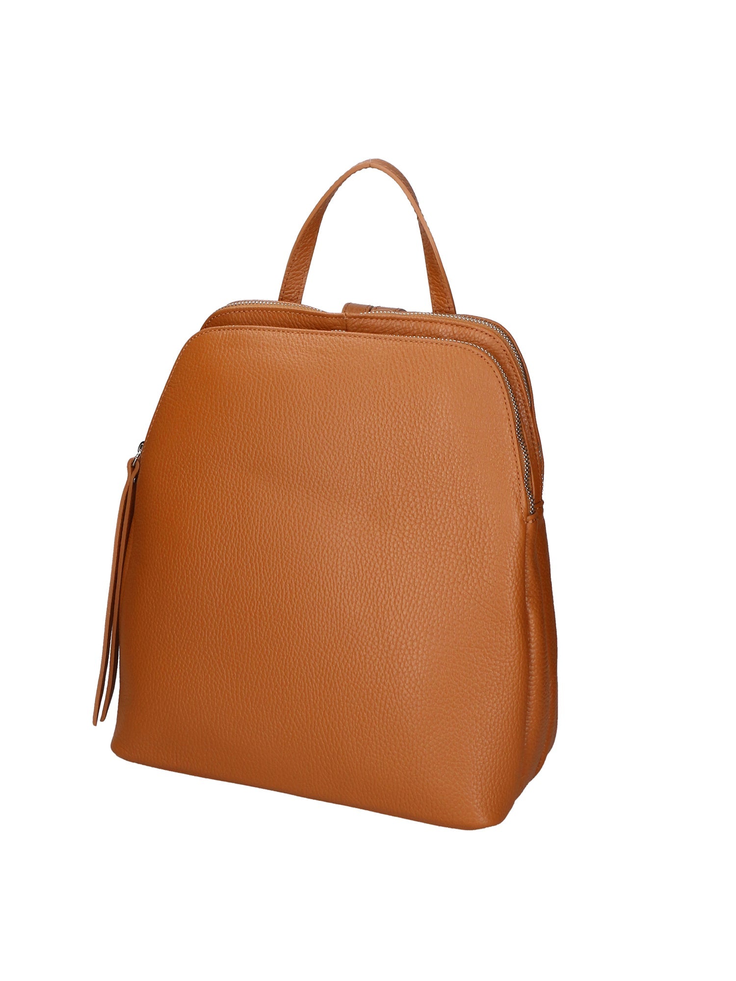 Glenda Borsa a mano da donna Vera pelle 05919-D44 CUOIO Chiara Ferretti