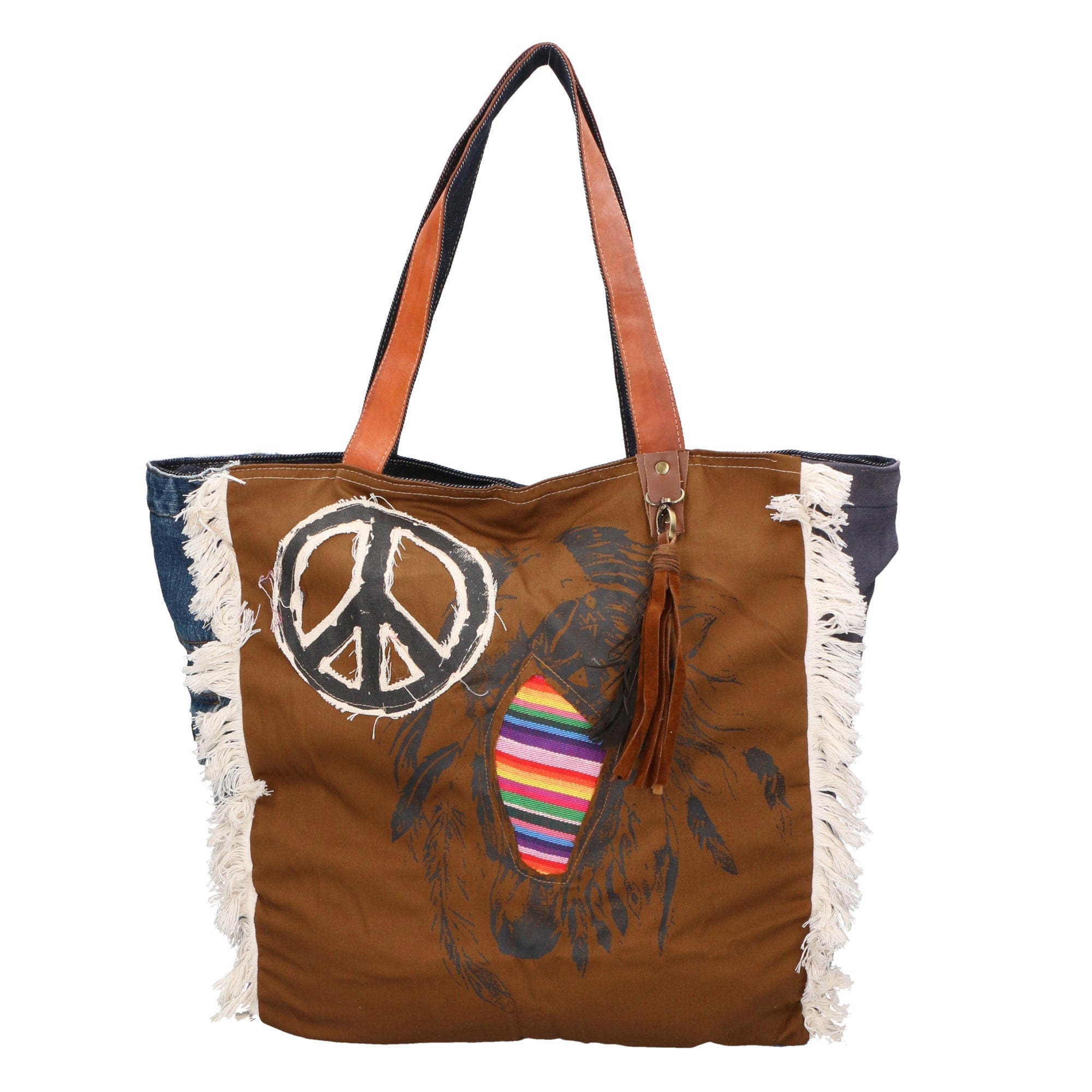 Isotta Borsa a spalla da donna Cotone e Jeans 88100-JEANS 012 Chiara Ferretti