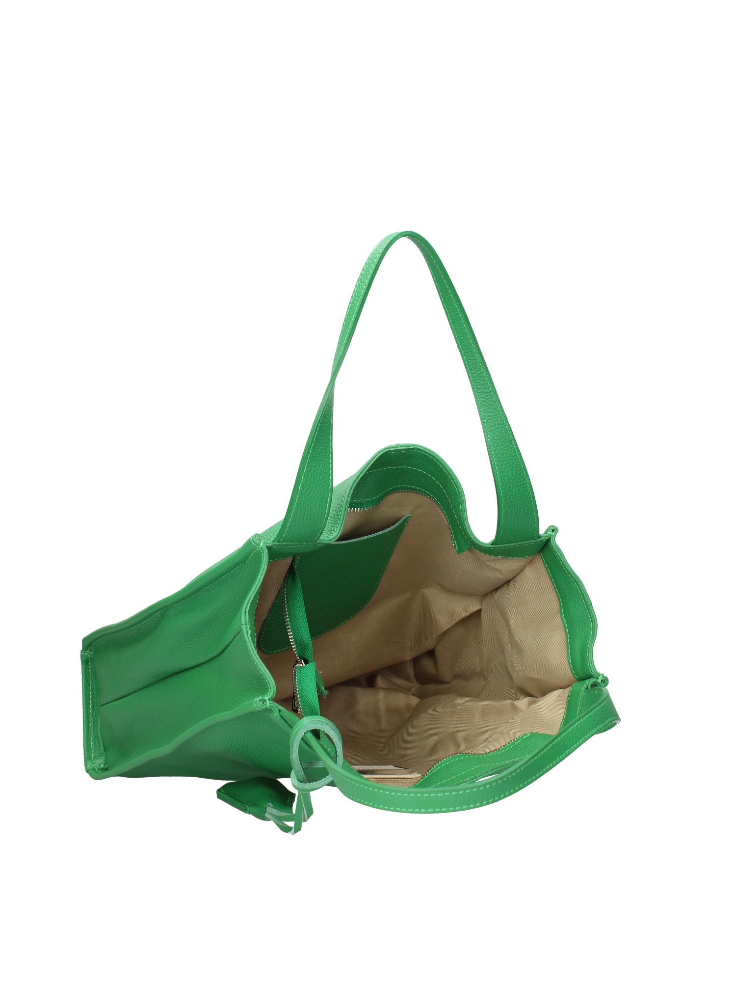 Seraphina Ultra Borsa a spalla da donna Vera pelle 3311-D47 VERDE MELA Chiara Ferretti