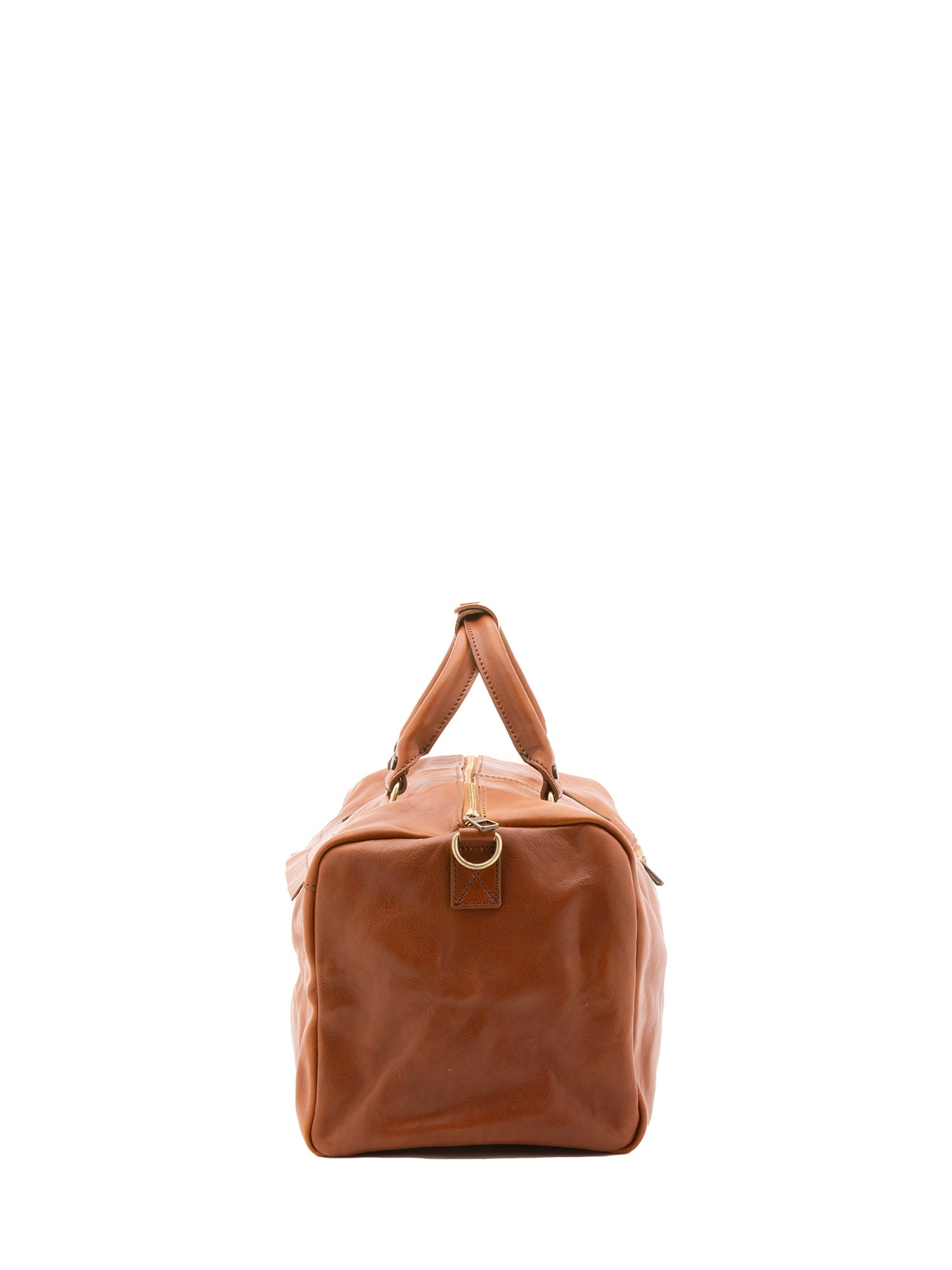 Borsa da viaggio unisex in vera pelle 100% cotone 4311-MIELE Alessia Firenze