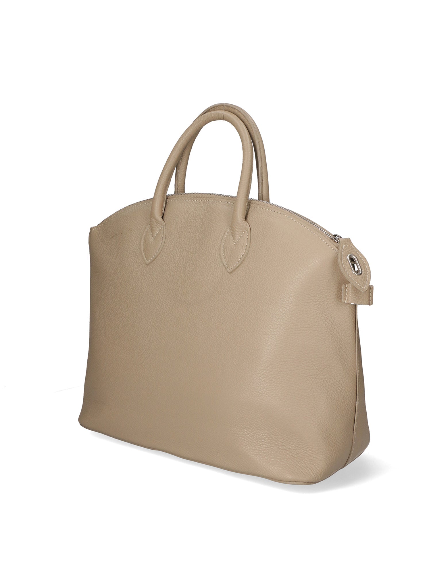 Dorella Borsa a mano da donna 100% pelle 80030-TAUPE Chiara Ferretti